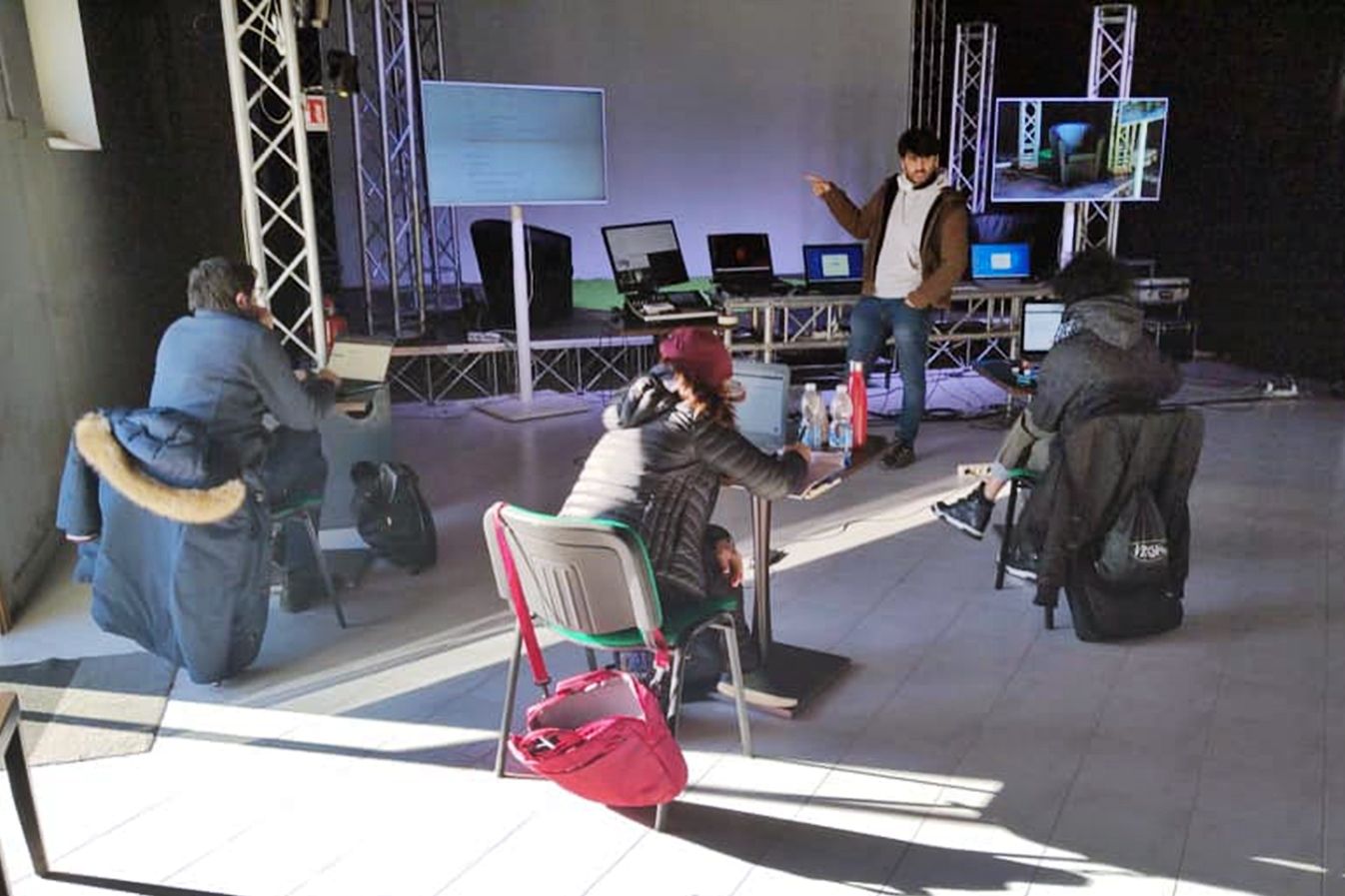 Sopralluogo e briefing con il team